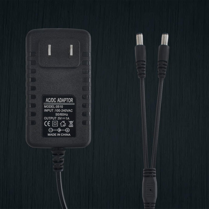 BOEEA Replacement for Mini Educator E Collar Charger, Dual Lead Charger Compatible with Educator 300, 400 Series, RX, FOB and BP-504 Dog Training Collar Power Adapter Supply Cord - Image 2